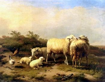 unknow artist Sheep 148 oil painting image